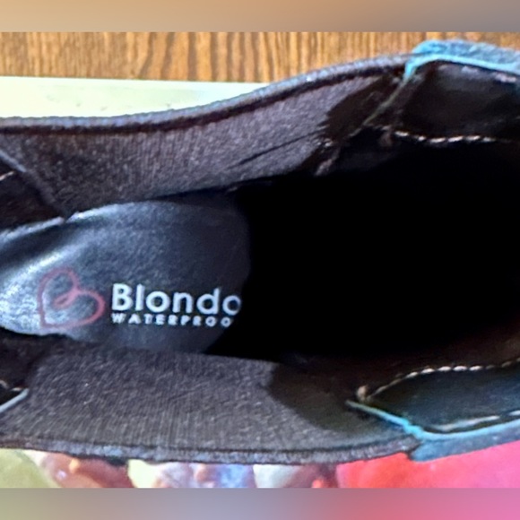 NWOT!🤩Blondo!❄️”Selena”Waterproof/cow suede/mid calf/block heel/size-7 - Picture 11 of 12